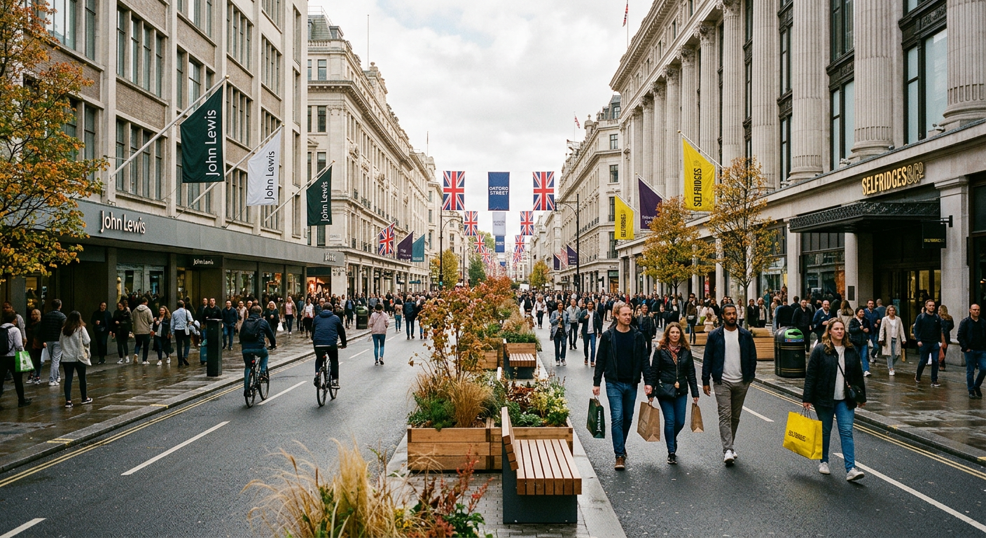 Oxford Street Goes Traffic-Free: What's Changing and How to Get There (2026) Oxford Street Goes Traffic-Free: What's Changing and How to Get There (2026) - City Living guide
