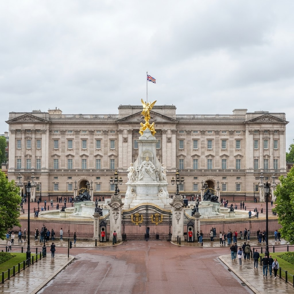 Buckingham Palace in Westminster, London
