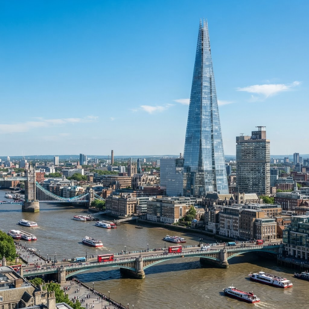 The Shard in London Bridge, London