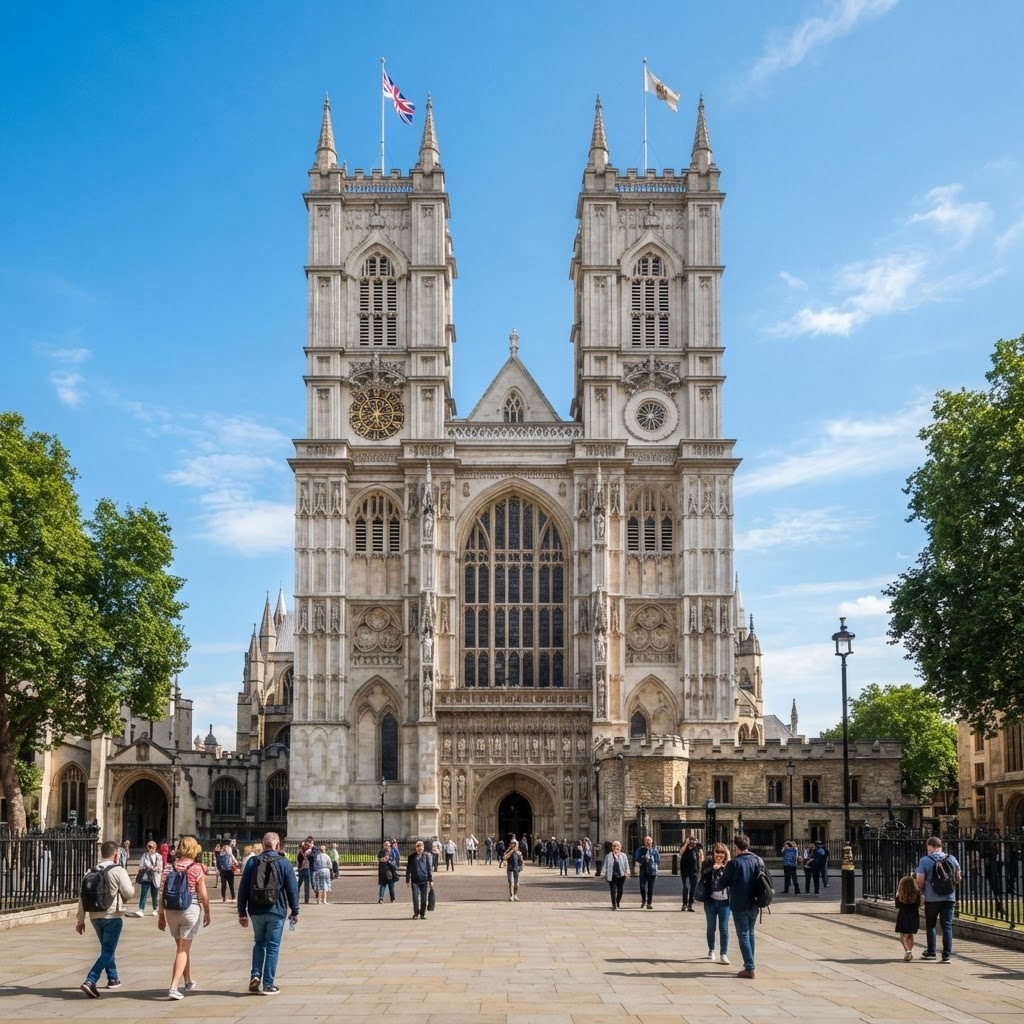 Westminster Abbey in Westminster, London
