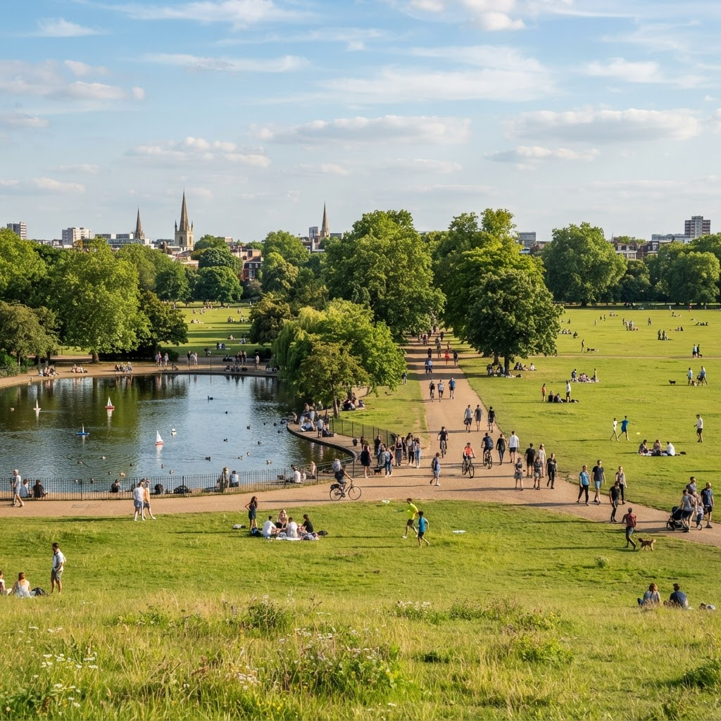 Clapham Common in Clapham