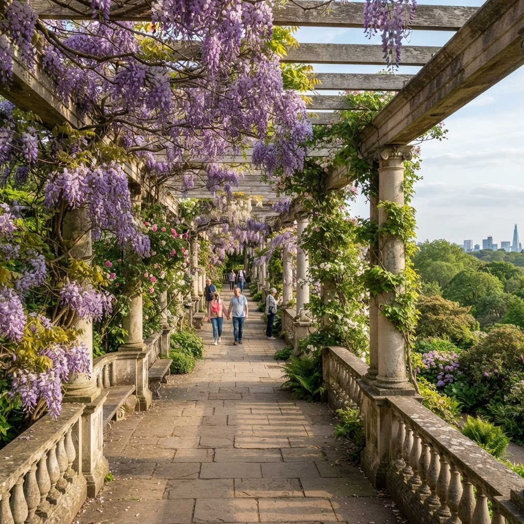 Hampstead Pergola & Hill Garden in Hampstead