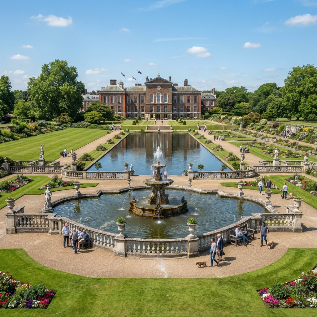 Kensington Gardens in Kensington
