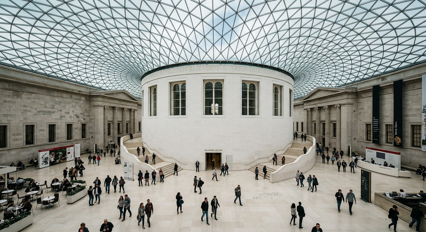 British Museum in Bloomsbury, London