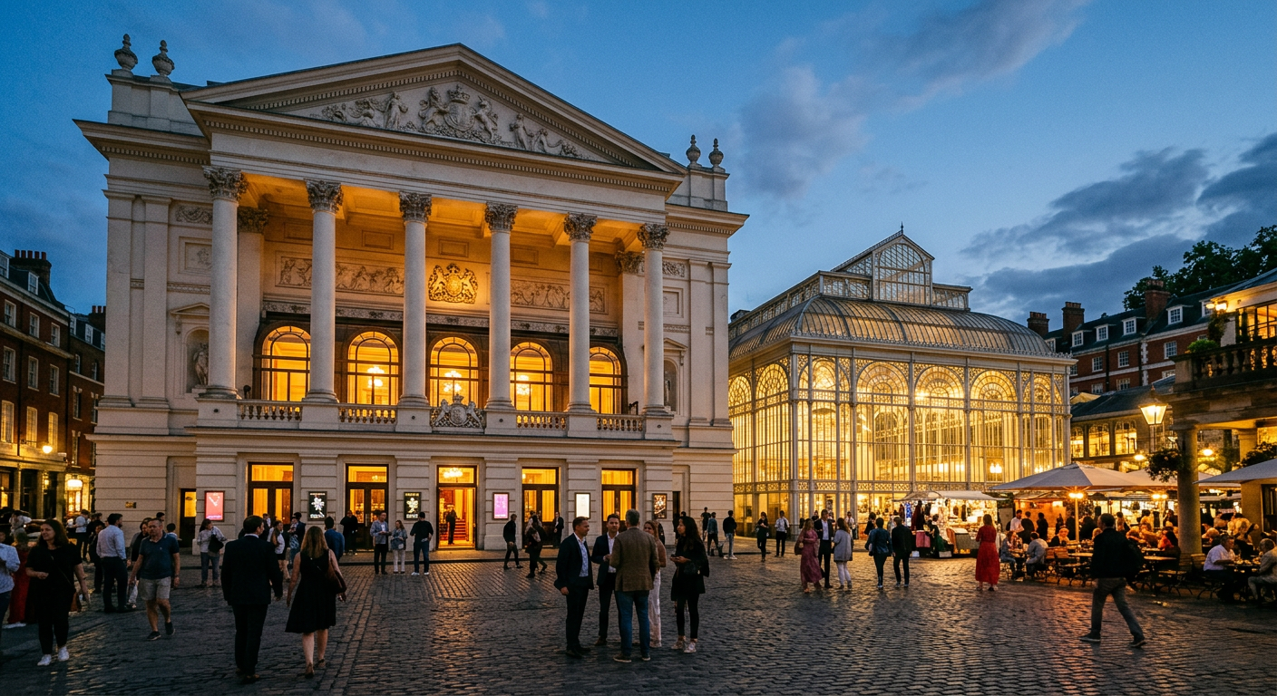 Royal Opera House in Covent Garden, London